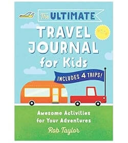 Travel journal for kids