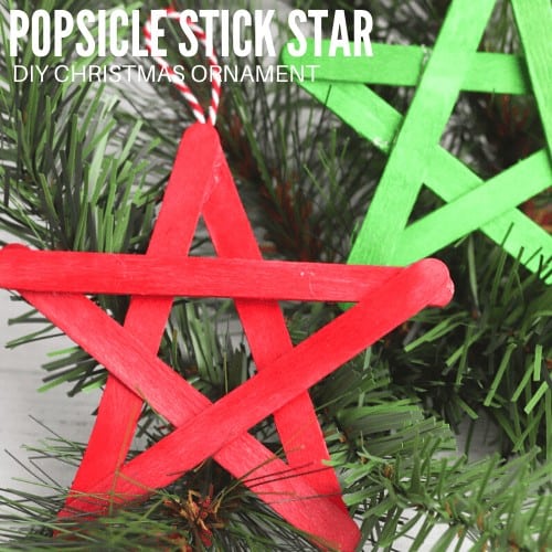 popsicle stick star craft