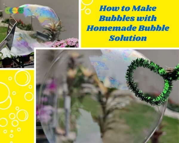 How to make bubbles at home