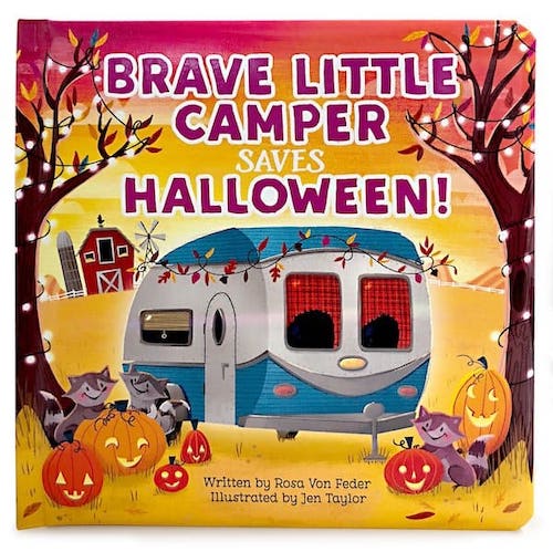 Brave Little Camper Saves Halloween - October book for toddlers