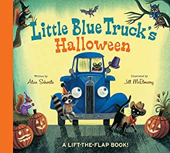 Little Blue Truck's Halloween - halloween book for 3 year olds