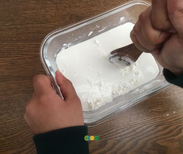 Easy oobleck recipe