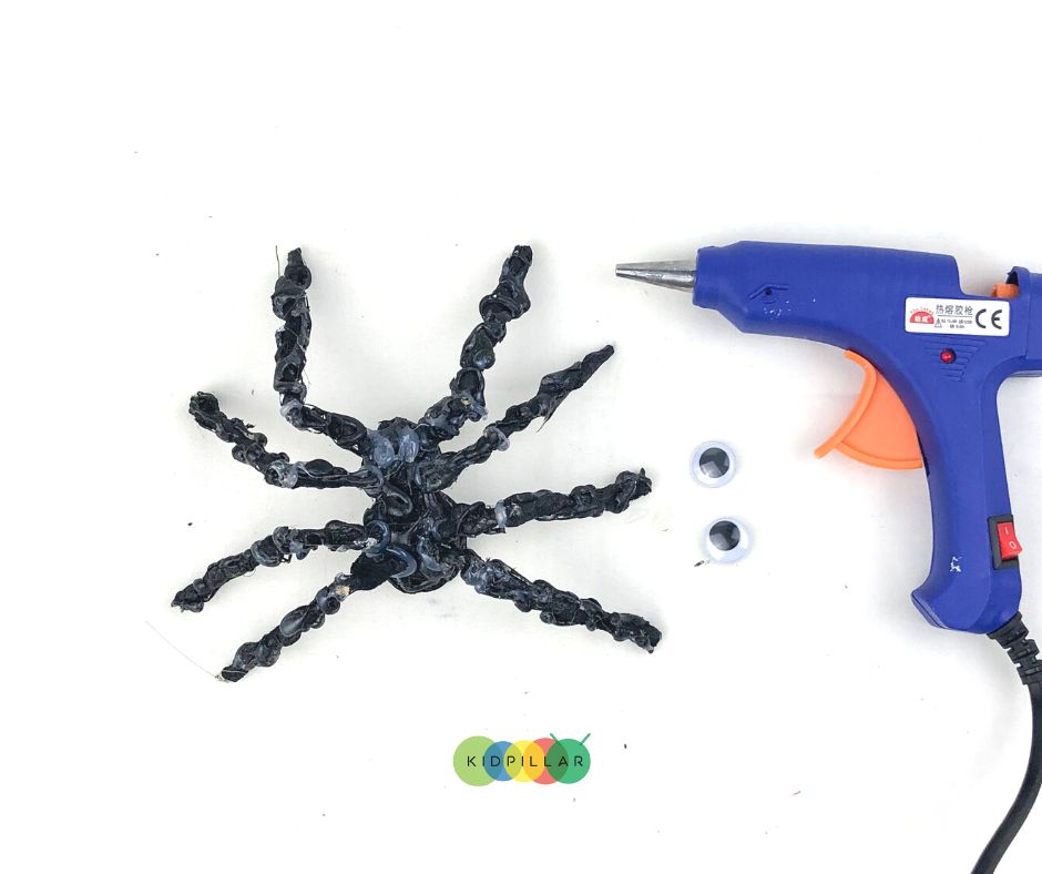 3d spider craft for halloween