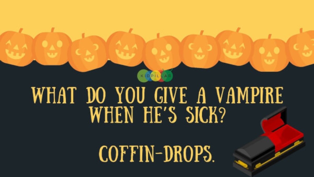 short halloween jokes on vampire