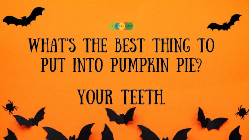 halloween puns for kids on pumpkin