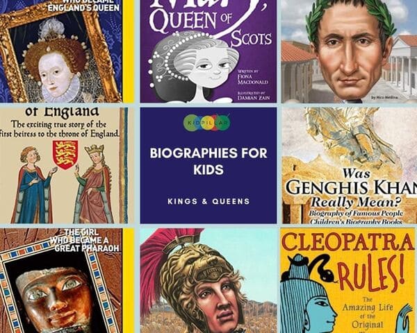 Kings & Queens Biographies for kids