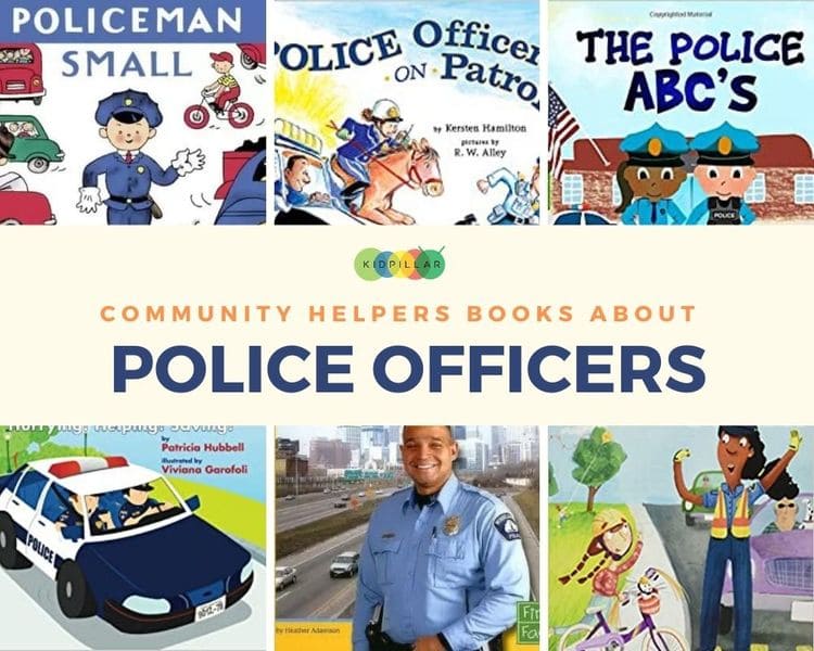 Police officers Community helper books for kids