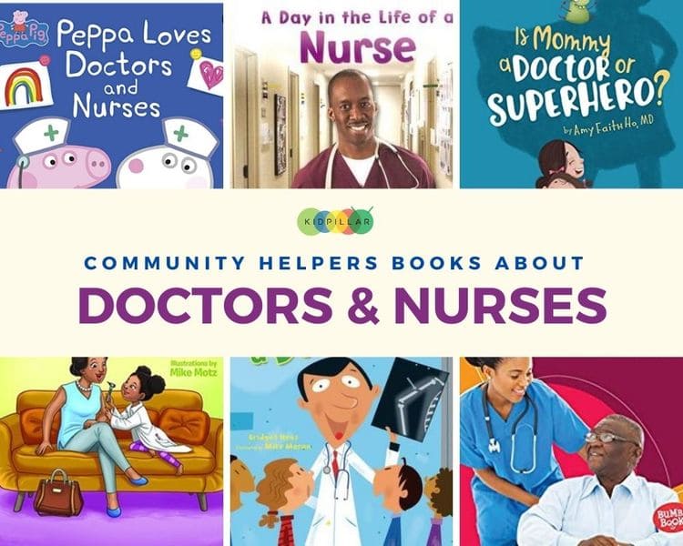 Doctor and nurses books for kids