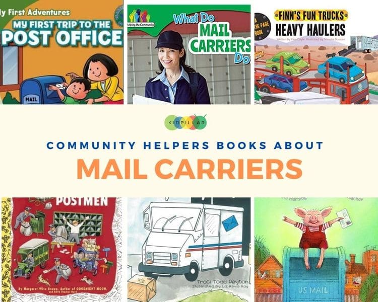 Mail carriers Community helper books for kids