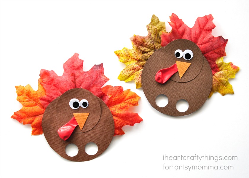 turkey finger puppets craft