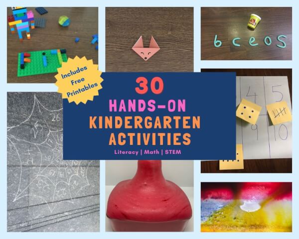 Activities for Kindergarten