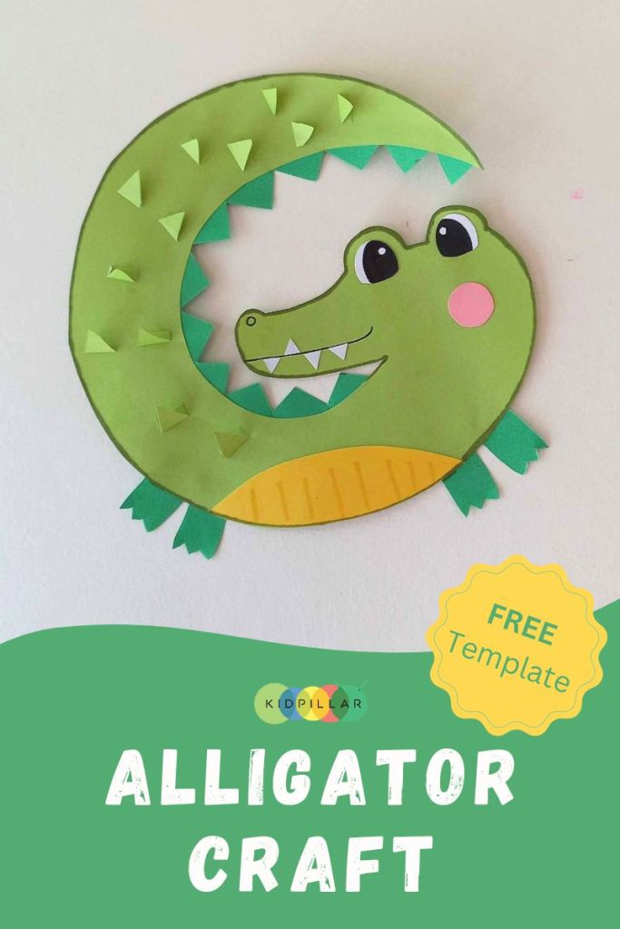 alligator craft for kids