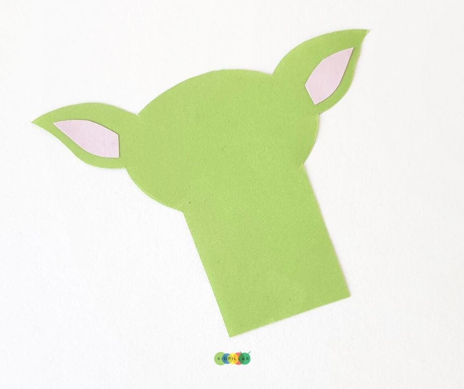 baby Yoda Santa craft