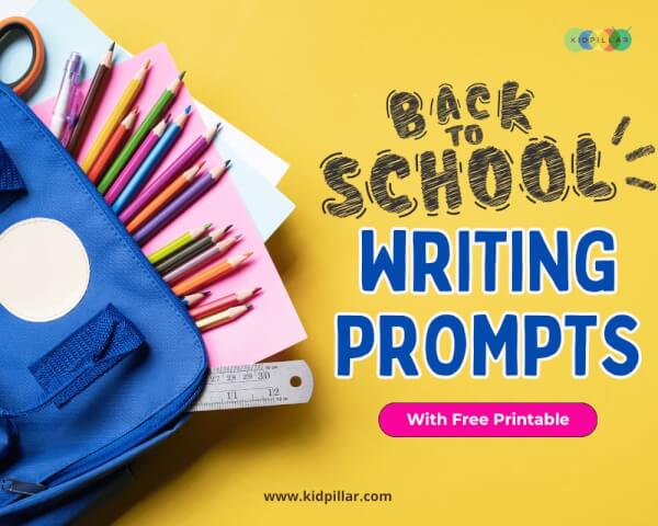 Back to School Writing Prompts