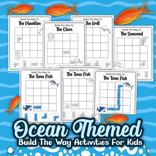 Build The Way Puzzle Worksheets