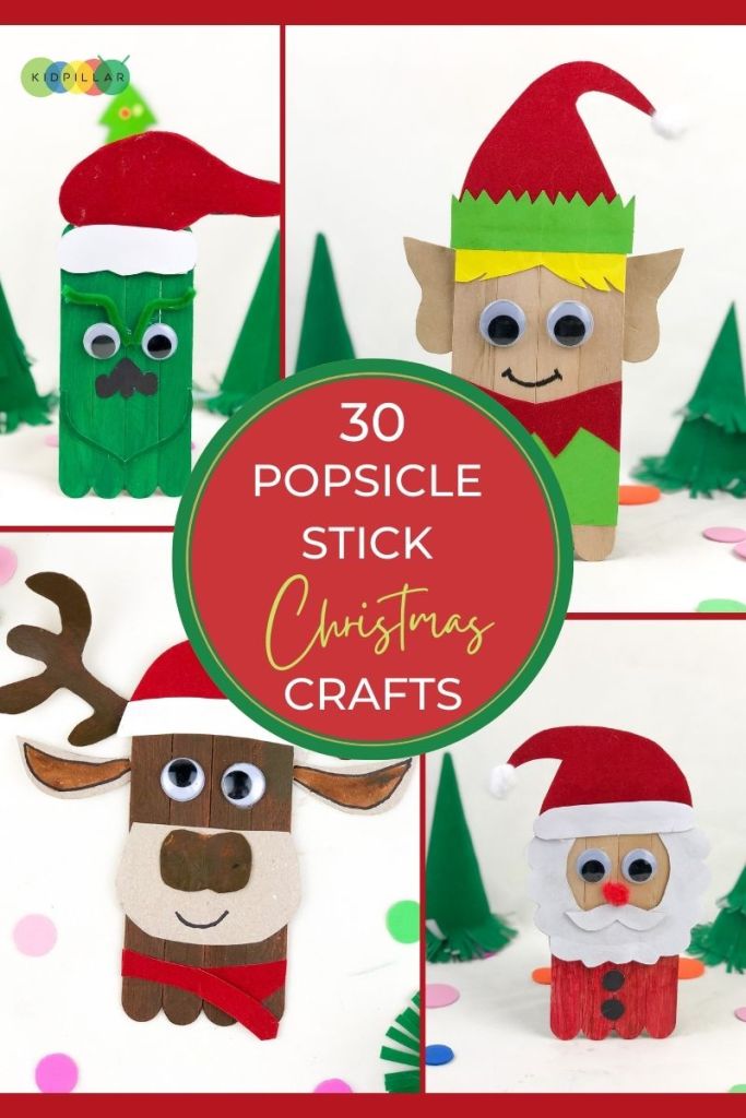 Christmas popsicle stick crafts