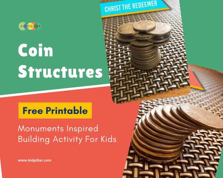 Coins Building Activity for Kids