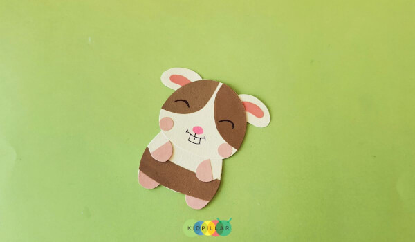 cute guinea pig craft for kindergarten