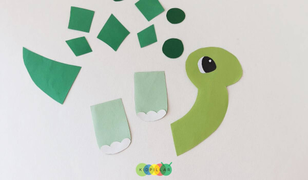 Make face for dinosaur craft ideas for preschoolers