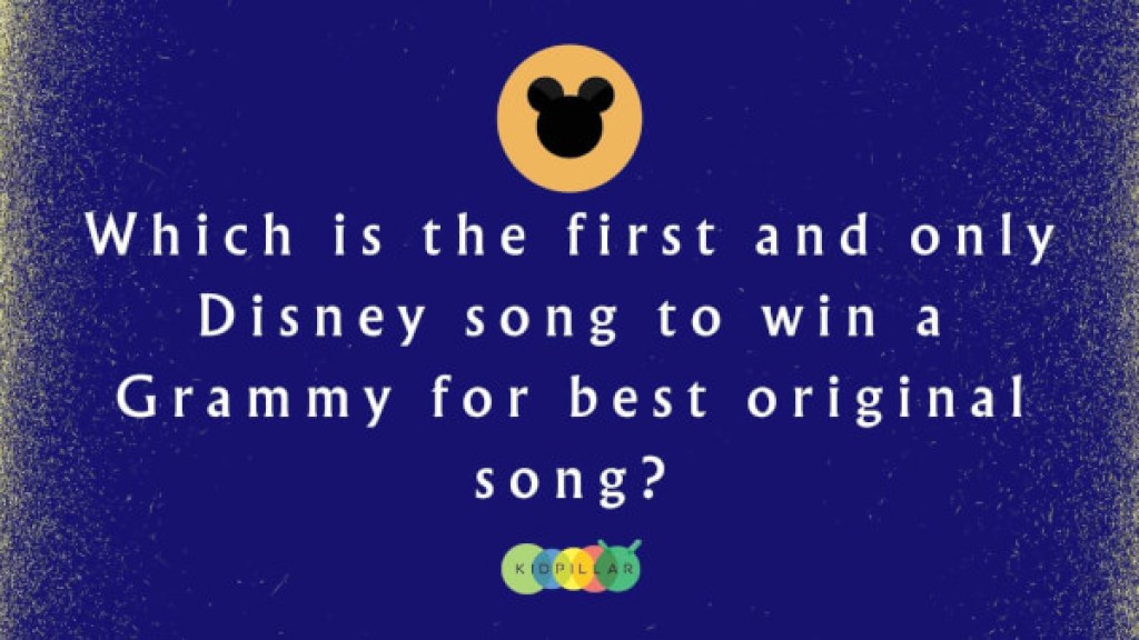 disney musical trivia