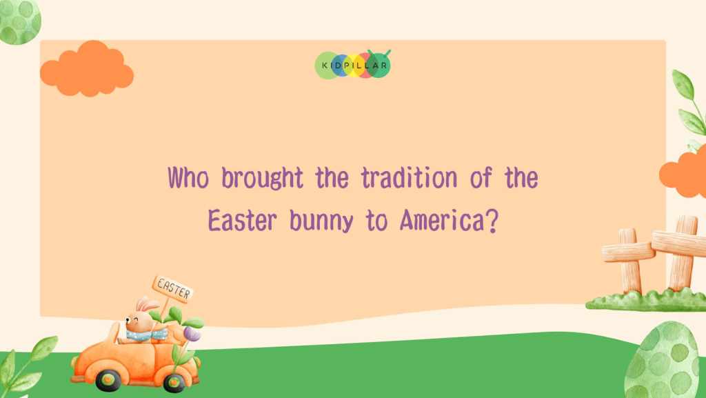 easter trivia for kindergarten