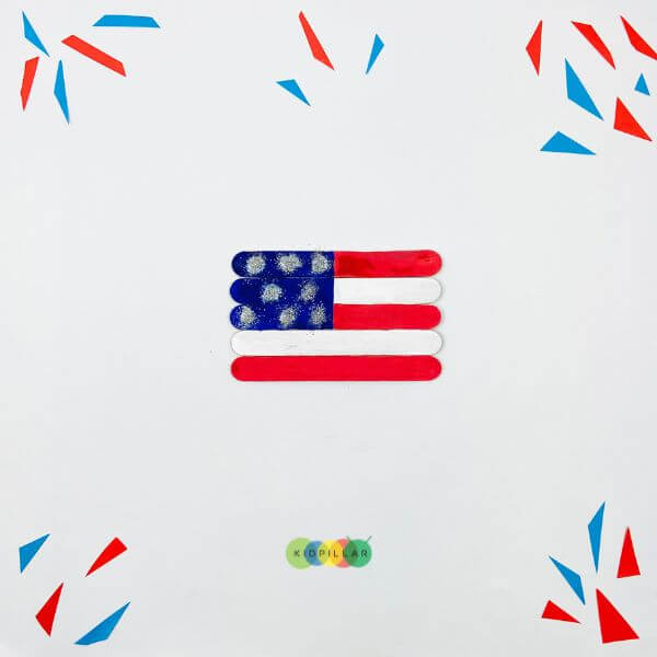 Easy American Flag craft