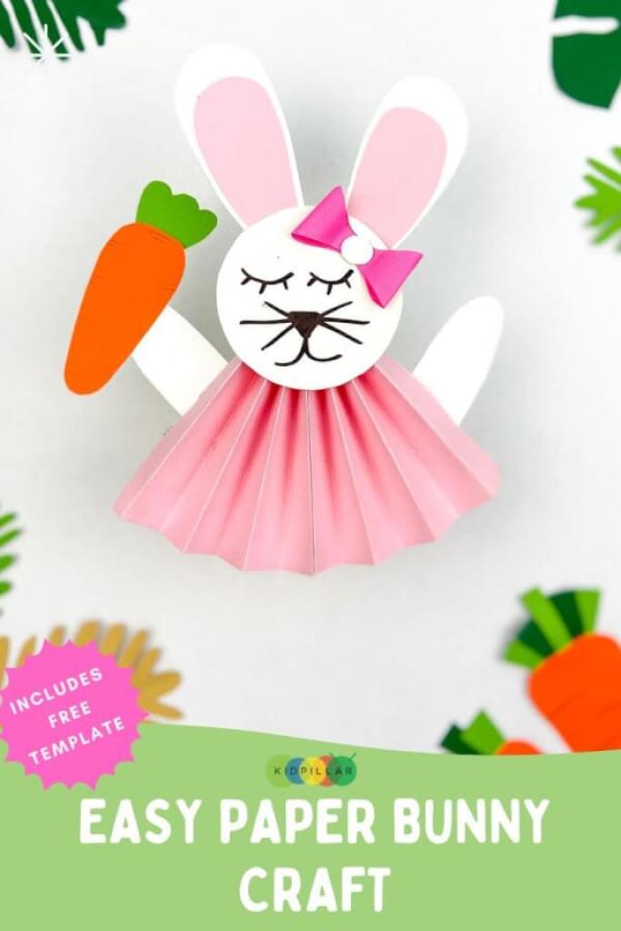 Easy easter bunny craft idea