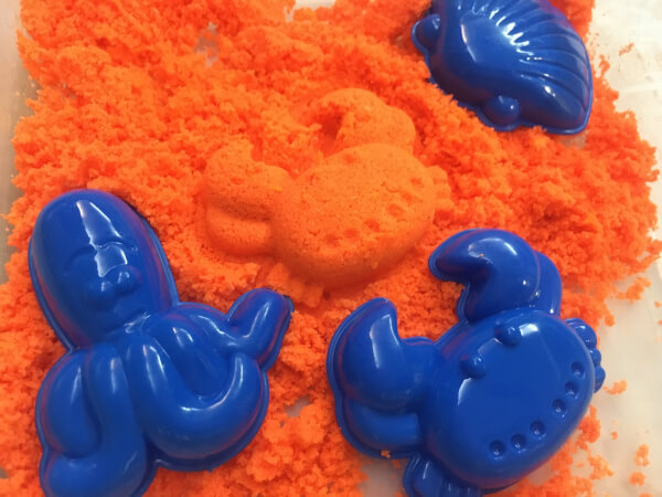 Easy kinetic sand recipe