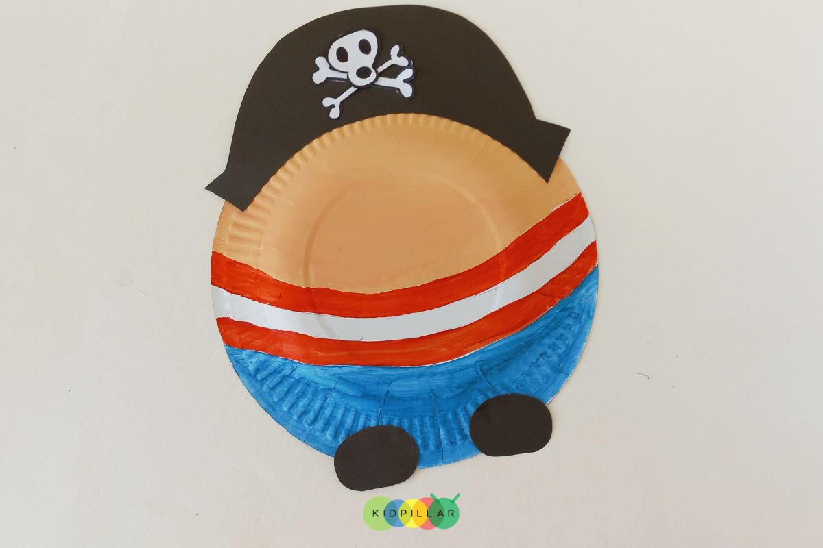 fun pirate craft step by step