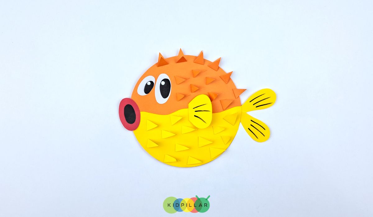 fun puffer fish paper craft