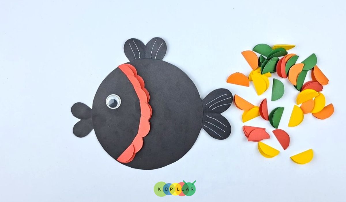 how to make fun rainbow fish craft for kids