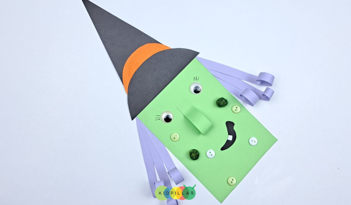 Make the hat of fun witch craft