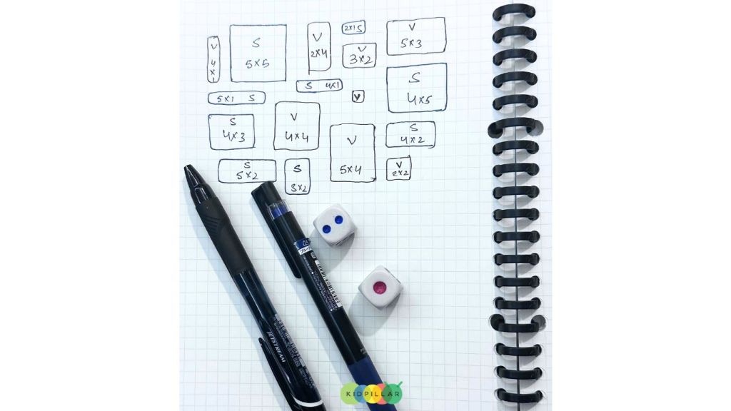 Dots & boxes Games to play on paper for two