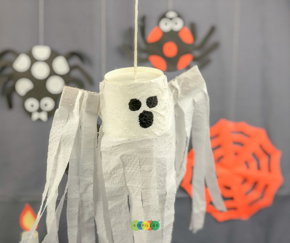 Halloween ghost craft for kids