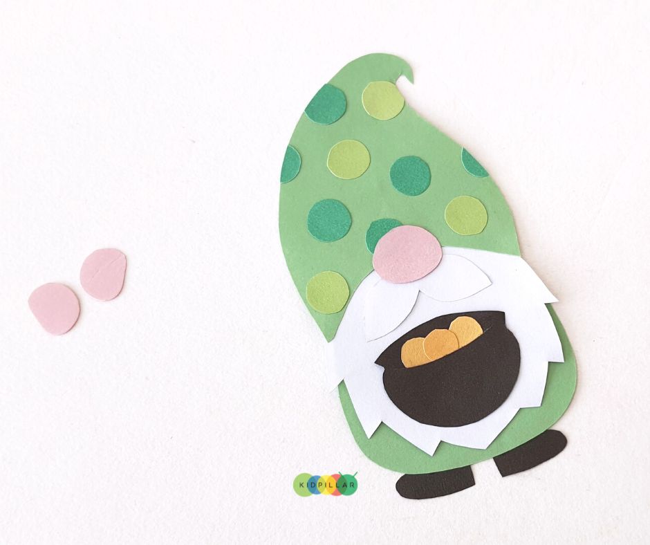 gnome leprechaun craft for toddlers