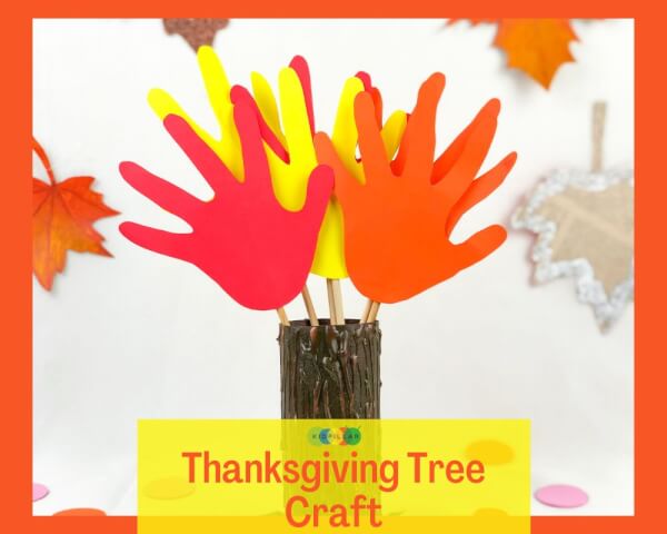 Gratitude Tree Craft For Kids