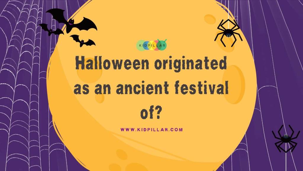 History Halloween quiz for kids