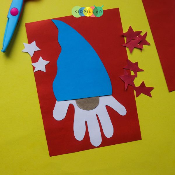 handprint Patriotic Gnomes