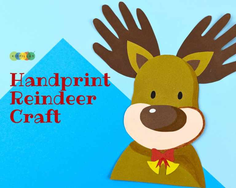 Handprint Reindeer Craft