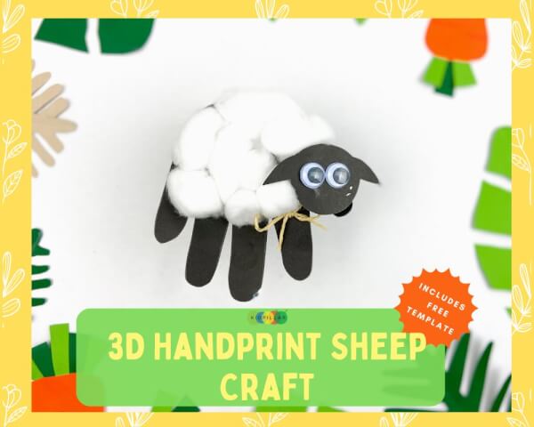 handprint sheep craft