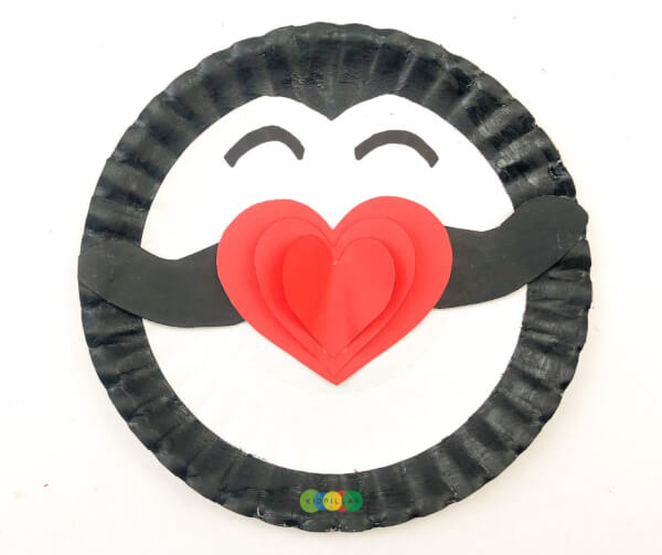 heart penguin craft for toddlers