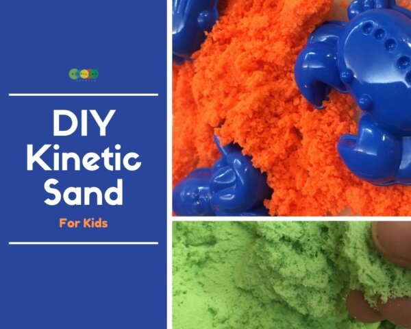 Homemade kinetic sand recipe