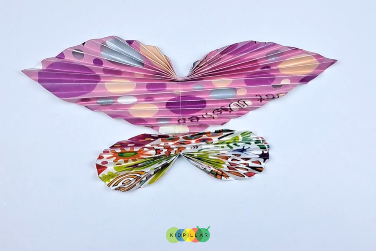 how to make paper butterfly wings