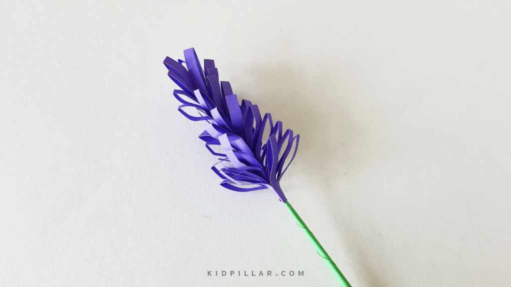 hyacinth paper craft steps