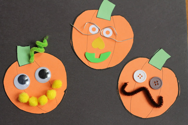 jack-o-lantern craft