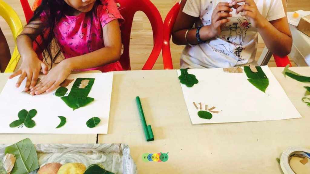 Leaf fall crafts for elementary students