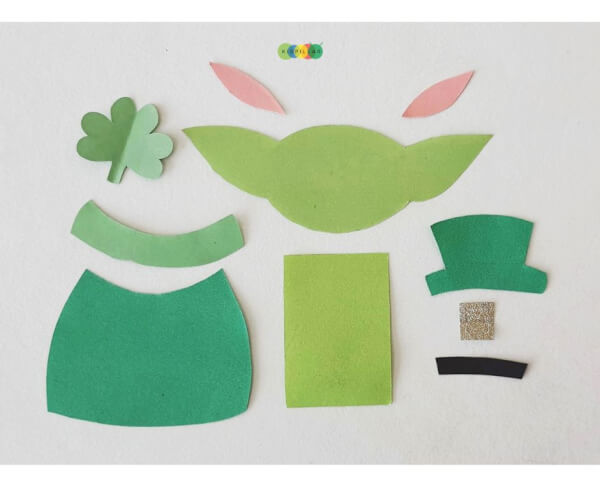 leprechaun craft template