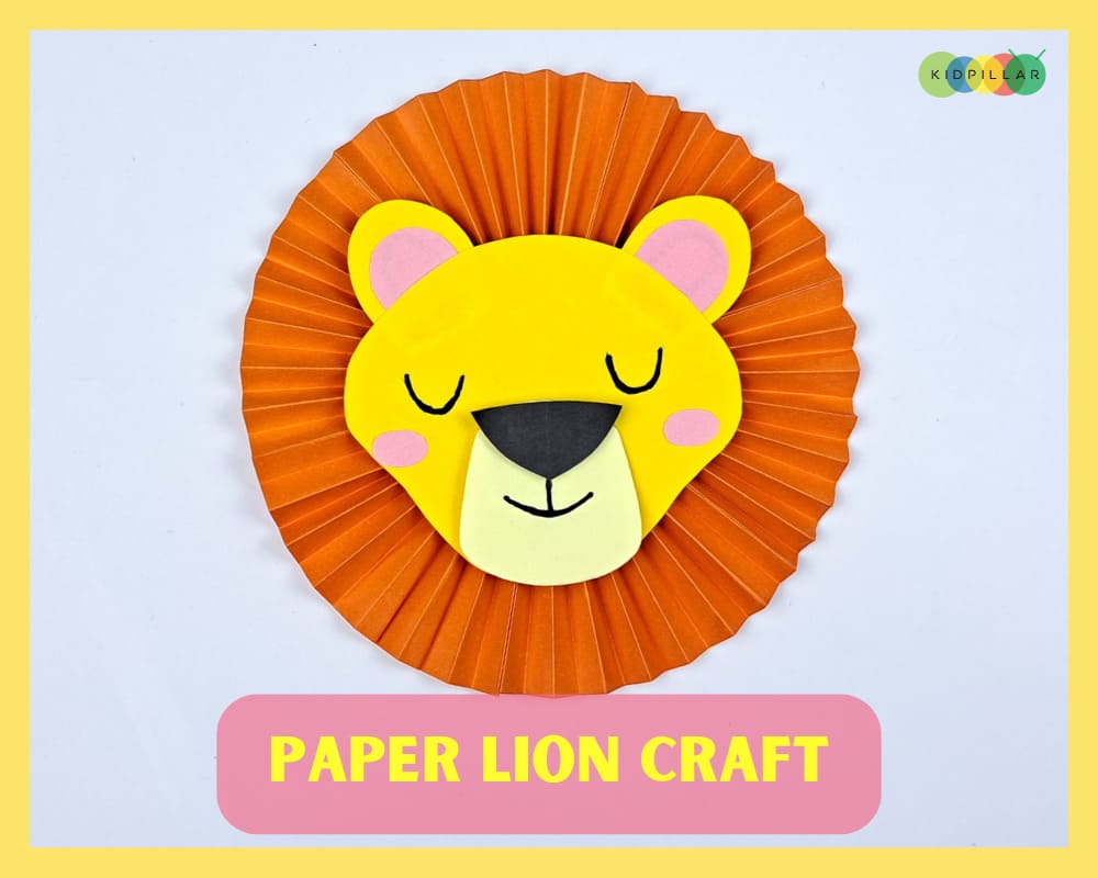 Lion safari Craft for kids