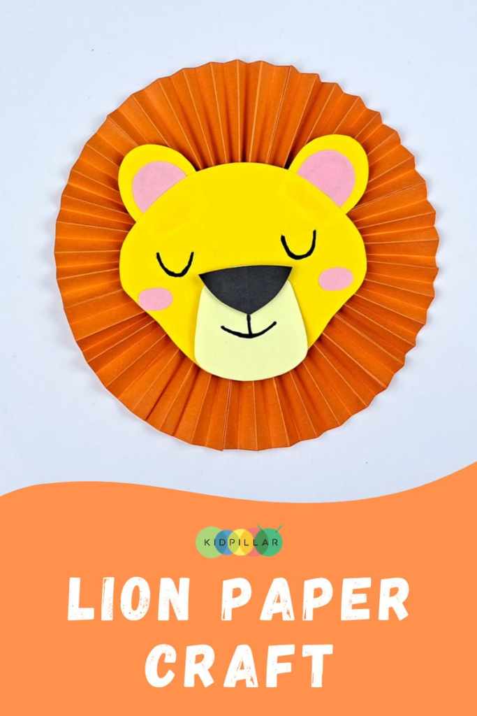 Easy lion craft