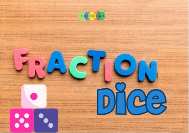 math fraction dice game